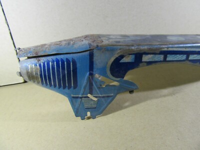 Avion CR Charles Rossignol CR 505 - Quadrimoteur Tôle Mécanique à Clé 39 Cm (France)