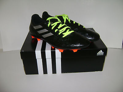 NIB adidas CONQUISTO II FG Men Soccer Cleats Shoes size 12 Black Silver  AQ4311 | eBay