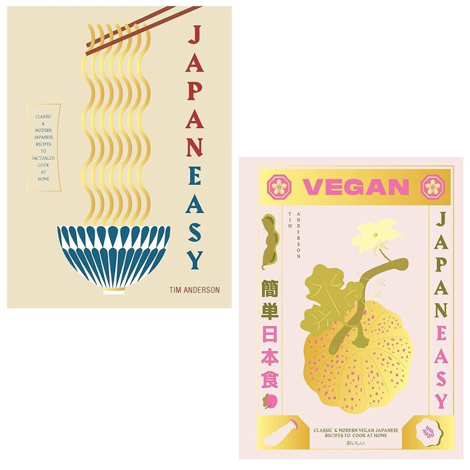 Tim Anderson Collection 2 Books Set Japaneasy, Vegan JapanEasy Hardcover