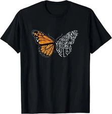 When The Thought The World Was Over Butterfly T-Shirt--