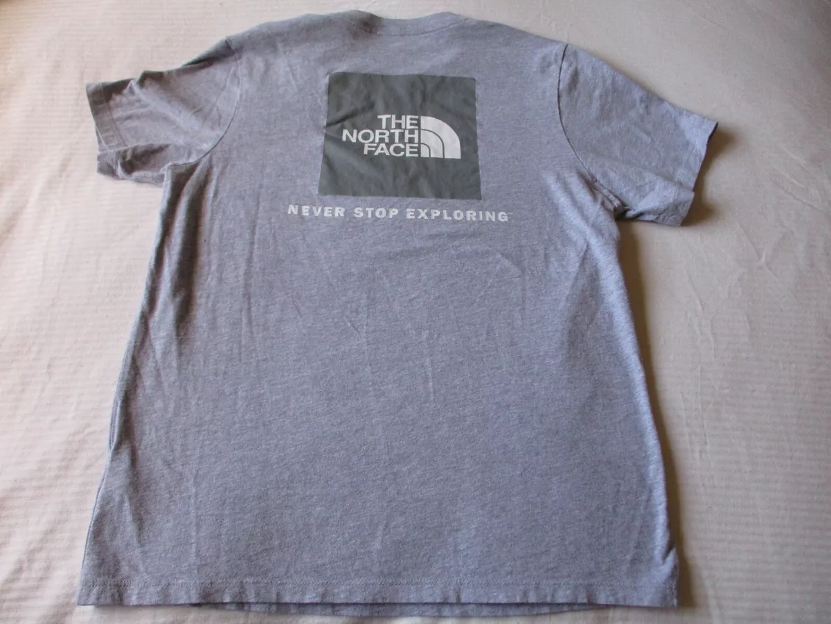 The North Face L Top Never Stop Exploring Women T Shirt Logo gray