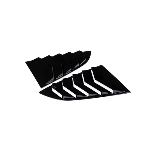 For Toyota GR86 Subaru BRZ 2022-2025 ABS Gloss Black Rear Window Louver Covers - Bild 7 von 9