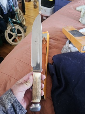 schmidt ziegler solingen germany El Toro 5519 Fixed Blade Hunter 