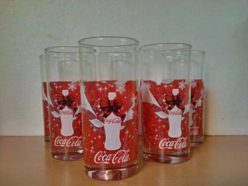 Objets publicitaires Coca-Cola de collection en verre