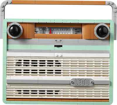 Lego Icons 10334 Retro Radio Adult Gift `- Brand New Release