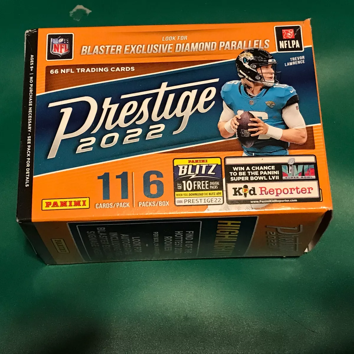 Panini 2023 Prestige Football Blaster Box