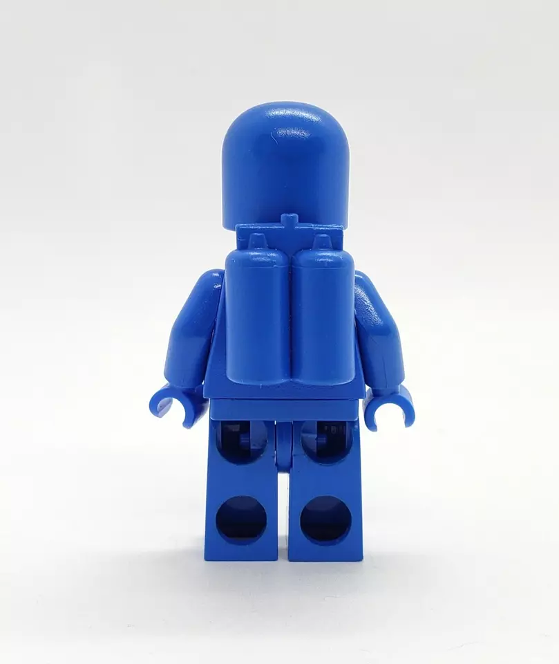 Lego Blue Spaceman Minifigure Classic Space Vintage 6940 6805 6808 6702 - Image 2 of 2