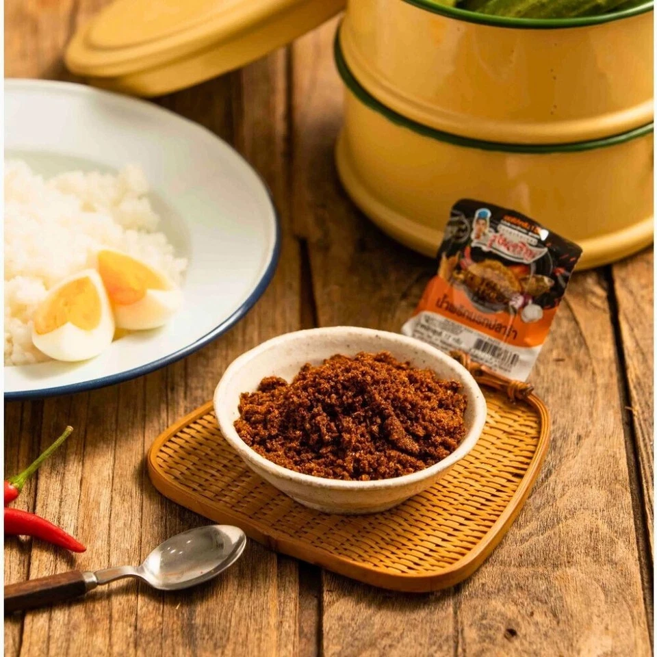 9x Fermented Pickled Fish Thai Paste Chili Food Spicy Dipping Sauce Seasoning - Изображение 4 из 4