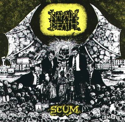 Napalm Death 'Scum' Black Vinyl - NEW FDR Full Dynamic Range