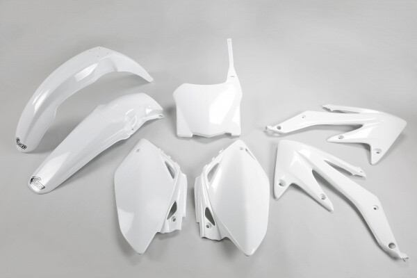 Honda CRF 450 R 2008 White UFO Plast Fairing Plastic Kit