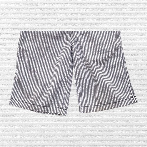Gymboree Boys Classic Seersucker Bermuda Shorts Blue White Pinstripe Size 5 - Picture 4 of 11