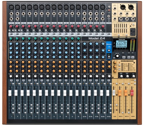 Tascam Model 24 Multi-Track Live Recording Console 24-Track Mixer Model24 Japan - Picture 2 of 8