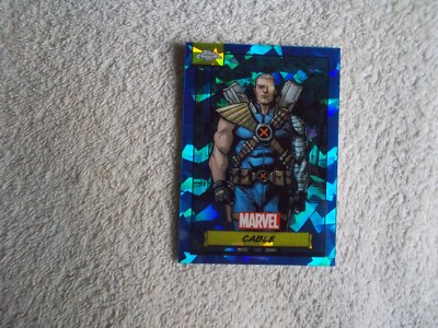 Topps Marvel Chrome 2024 ''CABLE / NATHAN SUMMERS'' #5 Trading Card BLAU