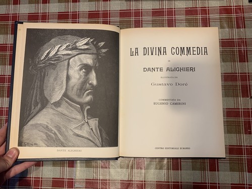 La Divina Commedia - Dante Alighieri - 4 Volumi Editoriale Europeo 1981 - Dorè - Foto 8 di 21