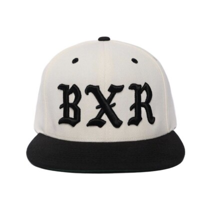 Born X Raised Biz Markie Snapback hat cap Black/White