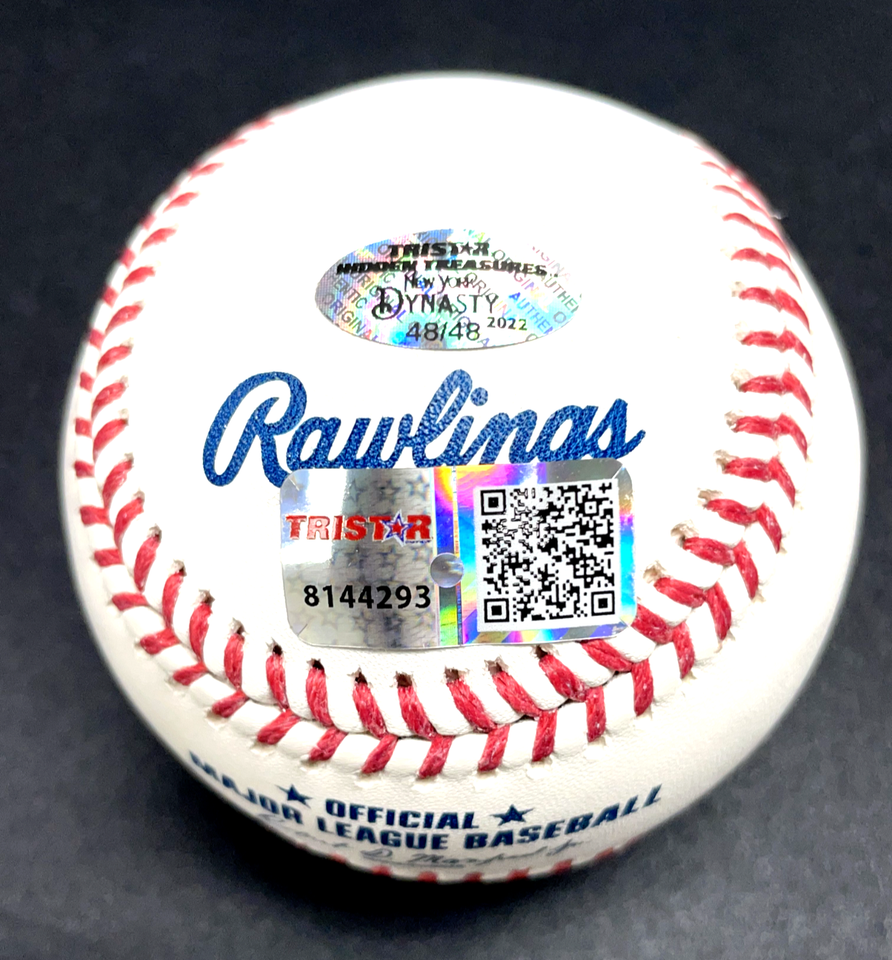 Joe Pepitone Signed Baseball New York Yankees Tristar Authenticated