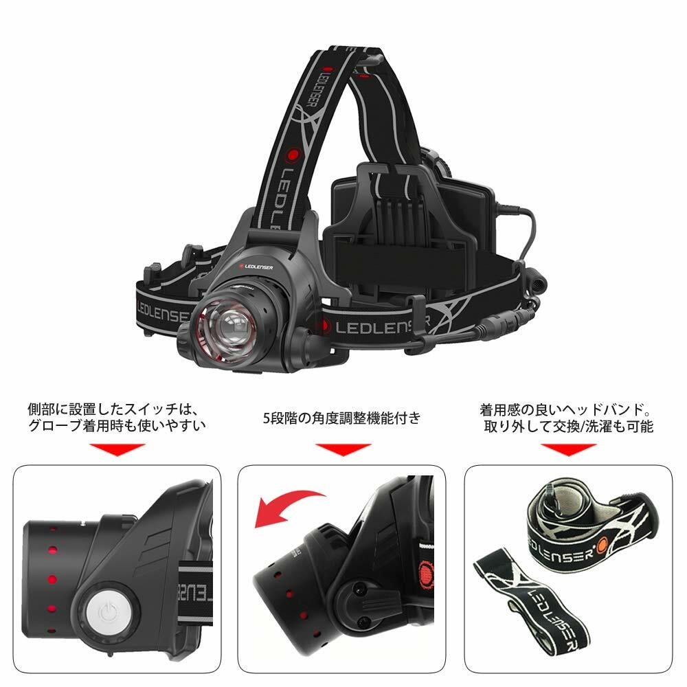Ledlenser H14R.2 LED Headlight Work Construction Strong IPX4