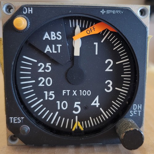 Sperry Radio Altimeter Indicator RA315 7000839902 RA315 eBay