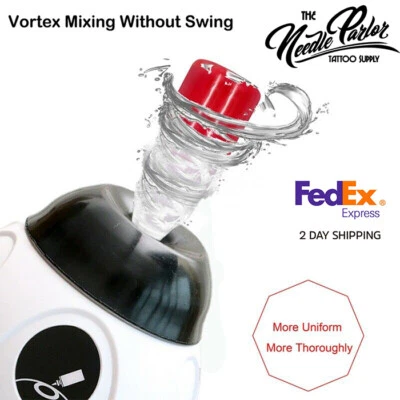 SODIAL Tattoo Machine Vortex Stirrer Ink Mixer Electric Color Shaker