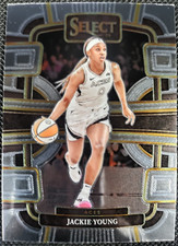 Jackie Young 2024 Panini WNBA Select Concourse Silver Prizm #38 - Las Vegas Aces