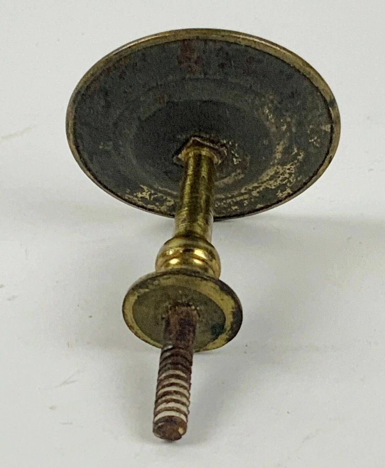 Антикварная грузинская эмалированная занавеска Баттерси 18 века - Изображение 2 из 4