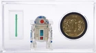 1985 Kenner Droids TV Series R2-D2 w/ Collector Coin Graded CAS 81.9
