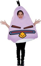 Disfraz infantil Angry Birds Space Lazer púrpura láser talla única