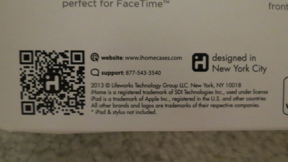 iHome delgado giratorio para iPad Mini Foto 4 de 4