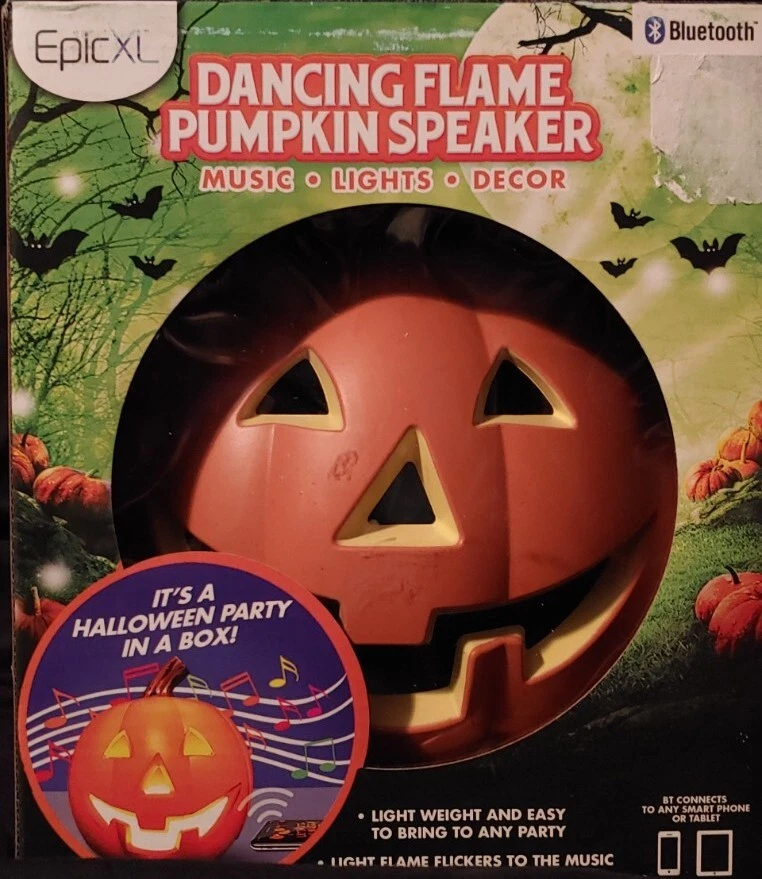 Dancing flame bluetooth store speaker
