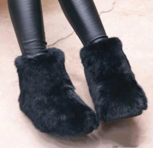 Mink fur deals shoes