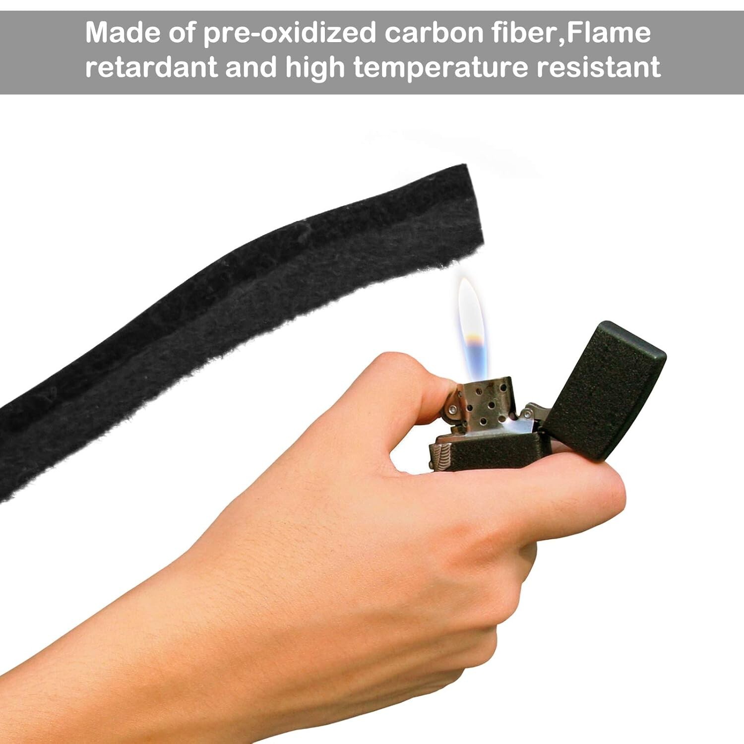 30FT Self-Stick High Temp Smoker Gasket Seal – Universal BBQ Replacement Tape