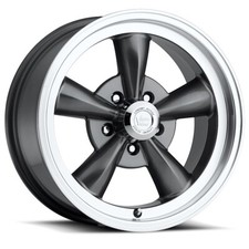 Vision 141 Legend 5 15x8 5x120.65 Offset -19 Gunmetal Machined Lip Qty Of 1