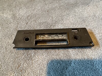 Datsun 240z Series 2 Radio Faceplate FM/AM Hitachi Radio