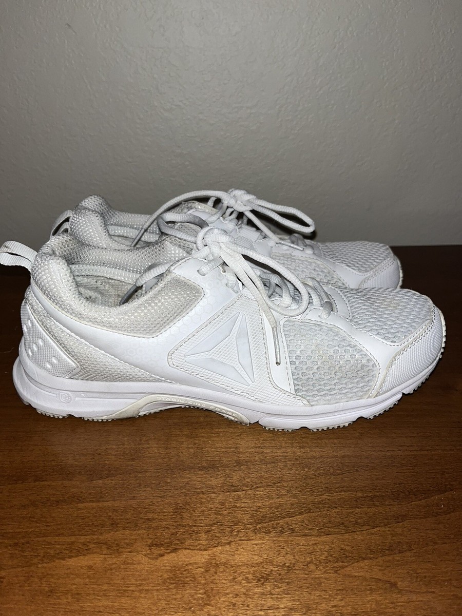 Reebok Easytone Fusion Reebok Womens All White Foam Fusion Cross