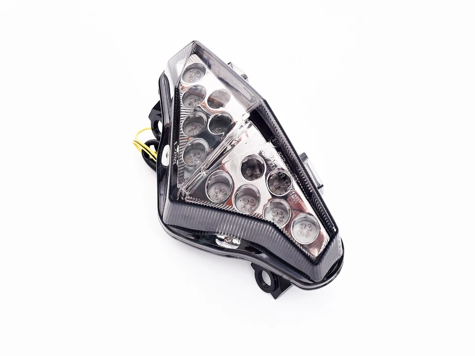 Luz traseira de freio de LED fumaça integrada sinais de seta compatível com Kawasaki 2012-2016 ER-6N - Imagem 4 de 4