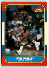 #88 Paul Pressey 1986-87 Fleer Basketball EX D