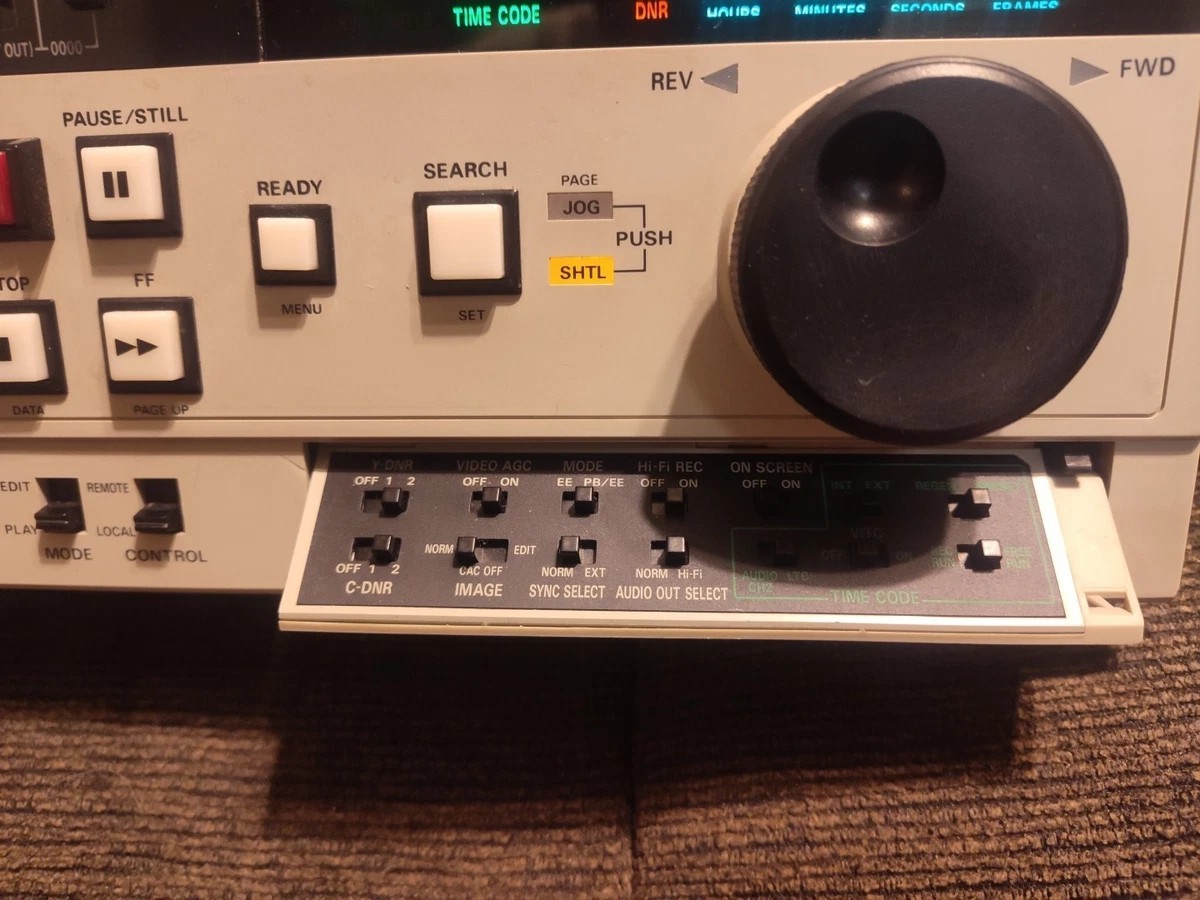 Panasonic AG-7750 | Super VHS Video Recorder VCR SVHS | eBay