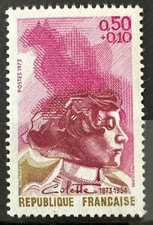 Timbre 1973 YT 1747 - Colette - Neuf ** MNH
