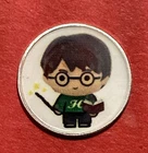 Harry Potter Solid Silver Art Round! 1 Gram Colorized .999 Silver!