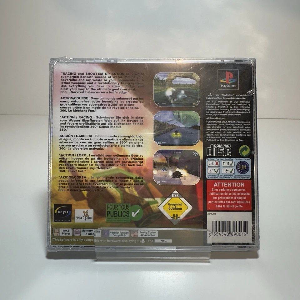 360: Three Sixty PlayStation 1 Game Brand New Factory Sealed PS1 - Image 2 of 4