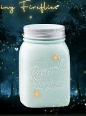Scentsy Full Size Wax Warmer Chasing Fireflies Mason Jar Original Box