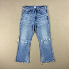 Citizens of Humanity Women’s Estella Jeans 29 Medium Blue High Rise Ankle Flare