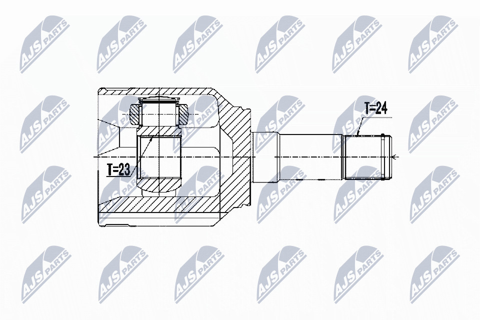Fits NTY NPW-FT-072 INNER CV JOINT ⭐UK Stock⭐ - Image 6