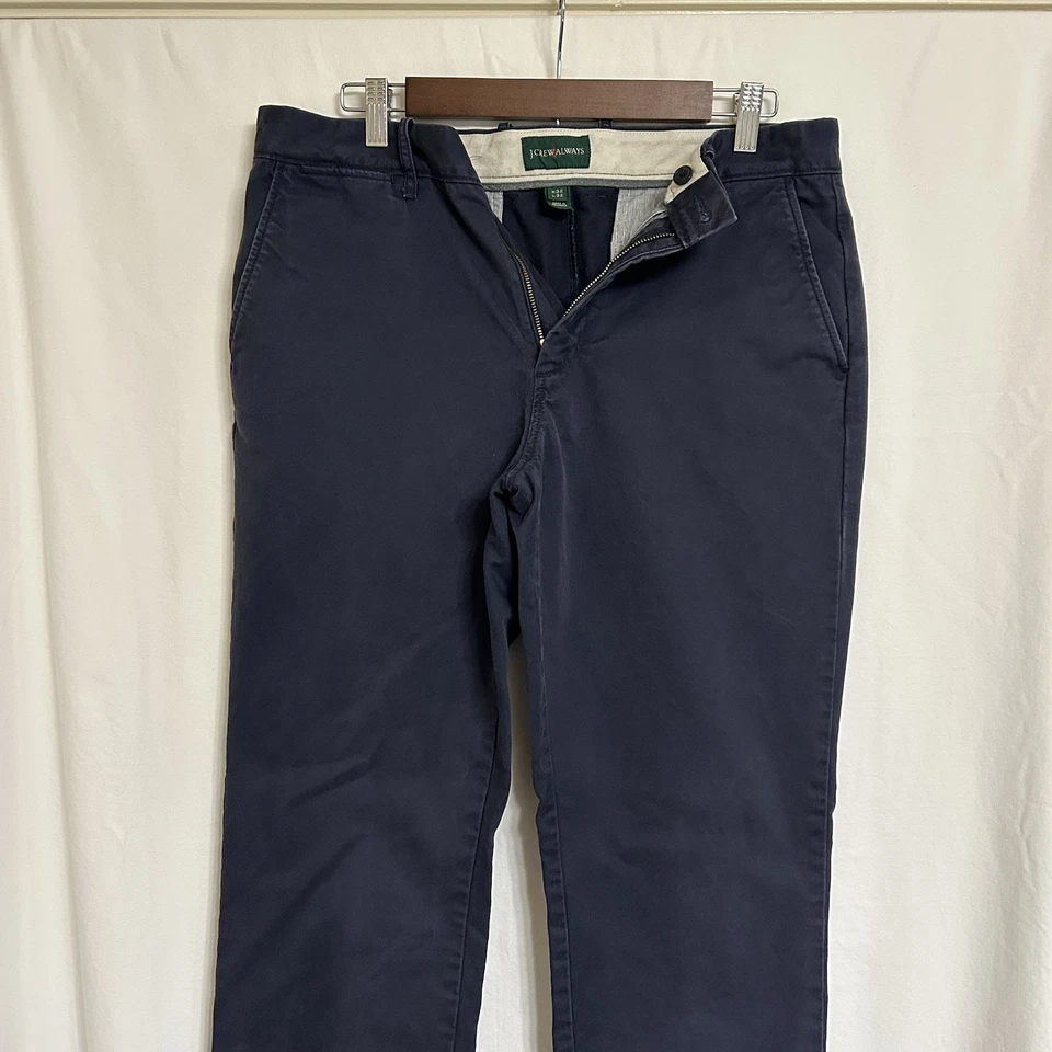 J.Crew Oarsmen Classic Chino Retro Pants – Men’s Size 32x32 — Navy - Image 3 of 4