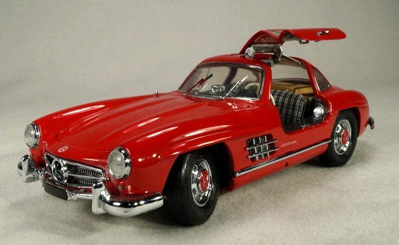 1954 Mercedes Benz 300 SL diecast by Franklin Mint 1/24 scale