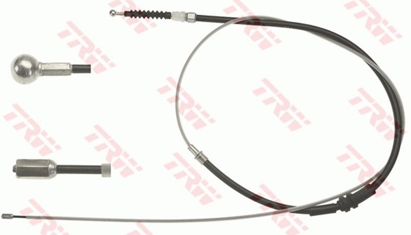Bremsseil Seilzug Feststellbremse Trw GCH578 FüR 2KH 2KA Caddy 2CH 2KJ 2CJ 2CB 3-image