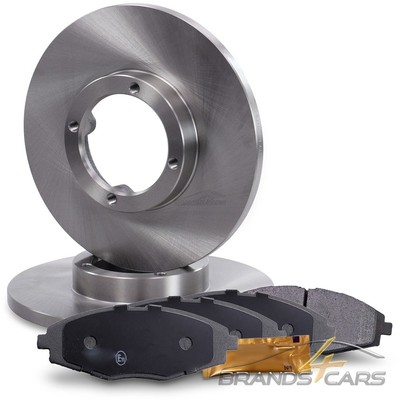 ATEC BREMSSCHEIBEN VOLL Ø236 + BELÄGE VORNE FÜR DAEWOO CHEVROLET MATIZ SPARK