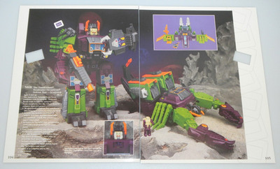 Vintage 1987 Scorponok Defense Base Transformers G1 Catalog Print Poster Promo