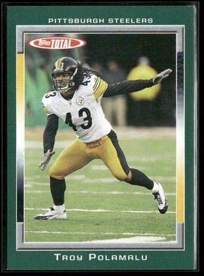 Troy Polamalu 2006 Topps Total #247 Pittsburgh Steelers