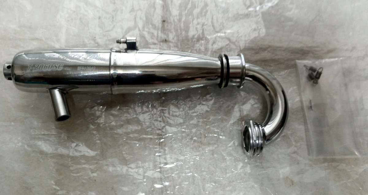 E＿エンジニア O.S. SPEED T-2060SC Tuned Pipe Set EFRA 2042 for 1/8 Nitro Engine